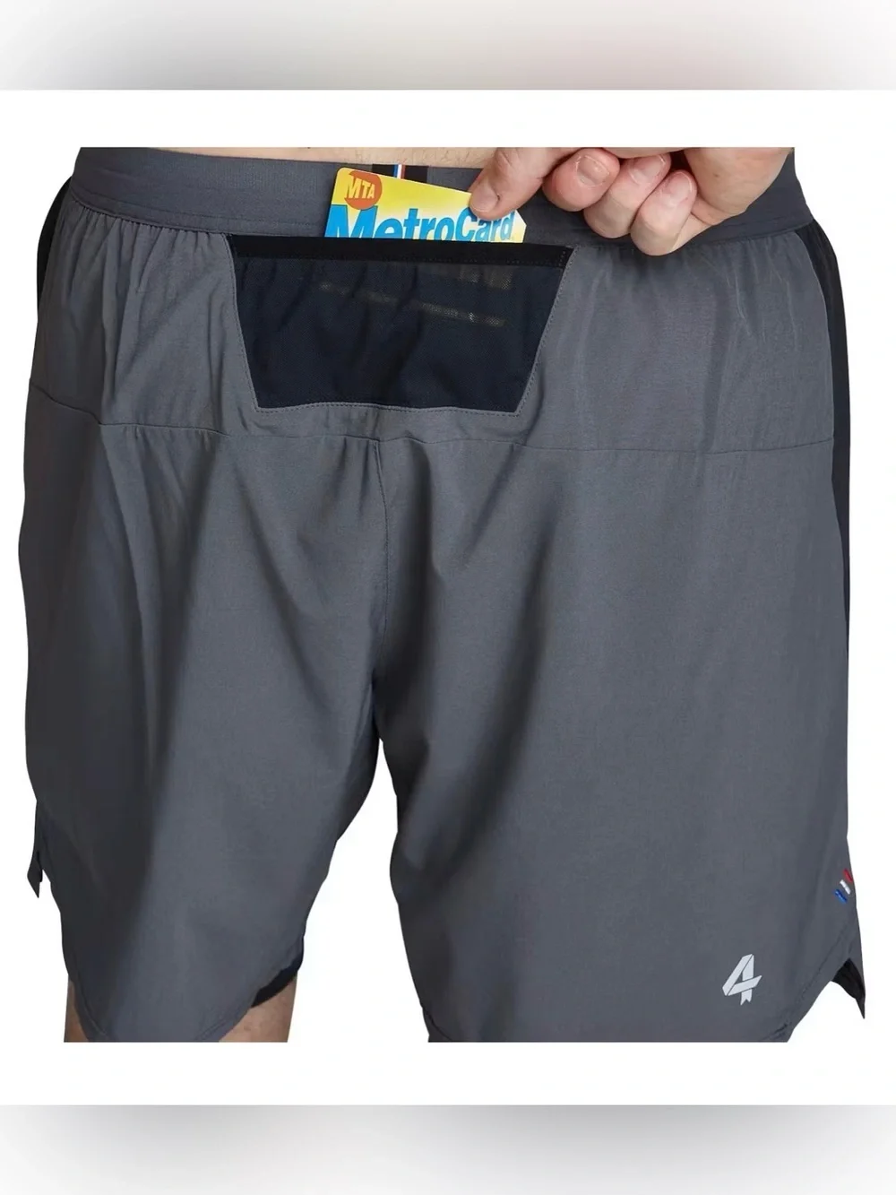 Fourlaps The Command Short Men’s Running Workout Athletic , size Large